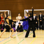 Sr.ラテンで総合４位だった北島・小川組によるパソドブレのオナーダンス。